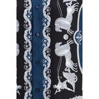 Versace Blue Silk Shirt