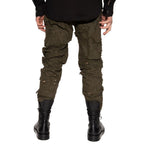 Dsquared² Bicolor Cotton Casual Pants