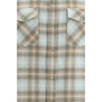 God's True Cashmere Multicolor Cashmere Shirt