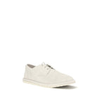 Marsell Beige Calf Leather Bos Taurus Oxfords And Derbies