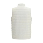 Herno White Polyamide Sleeveless Jacket