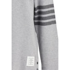 Thom Browne Gray Cotton Polo Shirt