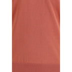 Brunello Cucinelli Orange Cotton Sweatshirt