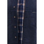 Balenciaga Blue Cotton Denim Jacket