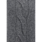 Brunello Cucinelli Gray Cashmere Sweater
