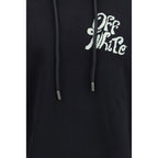 Off-White Black Cotton Sweatshirt