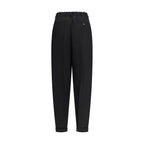 Marni Black Wool Casual Pants