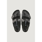 Birkenstock Black Polyester Flat Sandals