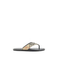 Burberry Multicolor Polyamide Flat Sandals