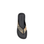 Burberry Multicolor Polyamide Flat Sandals