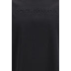 Dolce & Gabbana Black Cotton T-Shirt
