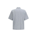 Sunflower Blue Cotton Pattern Shirt