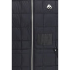 Moose Knuckles Black Nylon Sleeveless Jacket