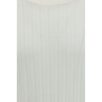 Brunello Cucinelli White Cotton Sweatshirt