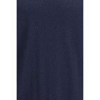 Giorgio Armani Blue Silk Sweatshirt