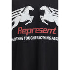 Represent Black Cotton Sportswear