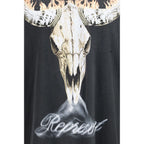 Represent Black Cotton T-Shirt