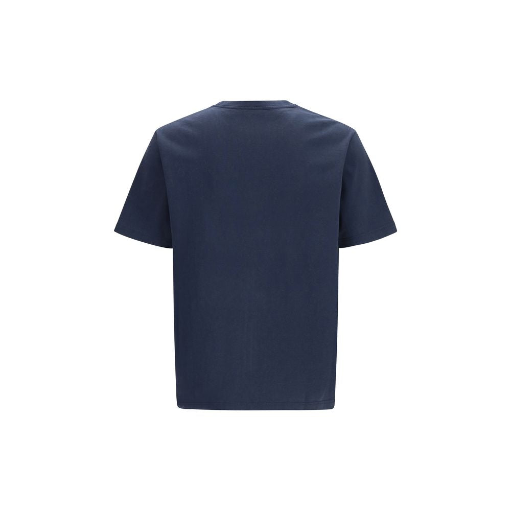 Maison Kitsuné Blue Cotton T-Shirt