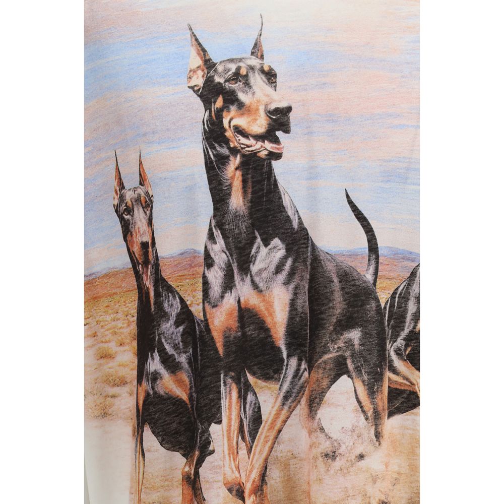 Represent White Cotton T-Shirt