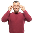 Ermenegildo Zegna Bronze Metal Glasses (Frames)