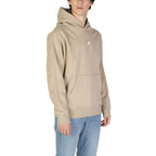 New Balance Beige Recycled Polyester Hoodie