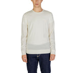 Calvin Klein Cream Recycled Wool Sweatshirt