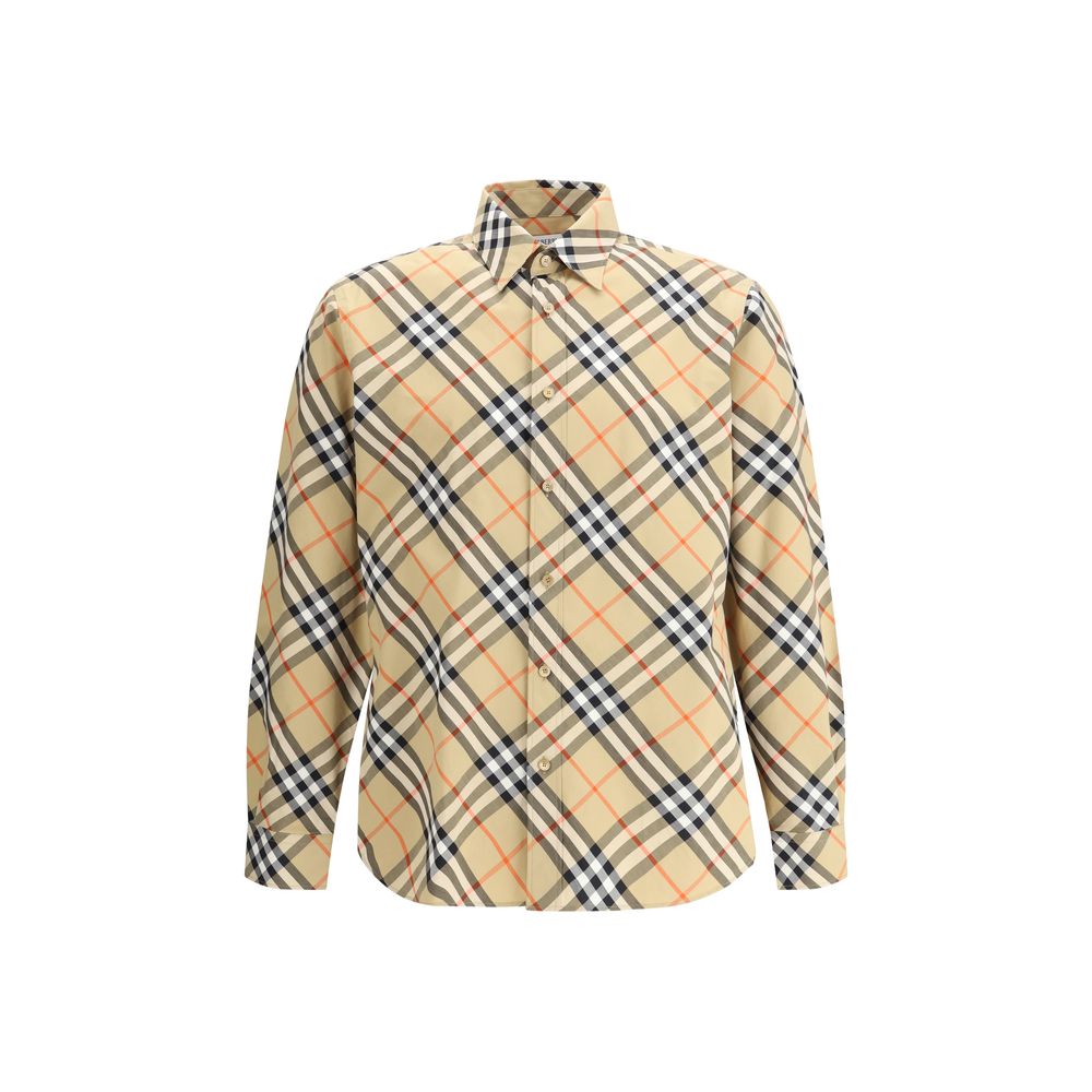 Burberry Beige Cotton Shirt