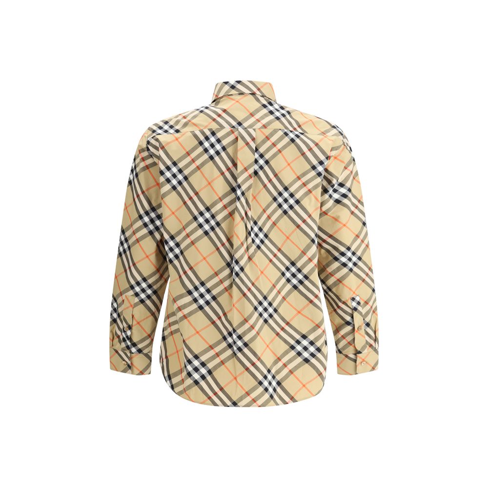 Burberry Beige Cotton Shirt