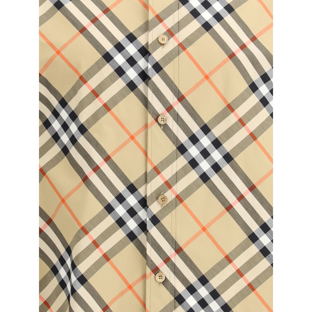 Burberry Beige Cotton Shirt