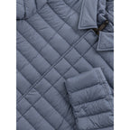 Herno Blue Polyester Coat