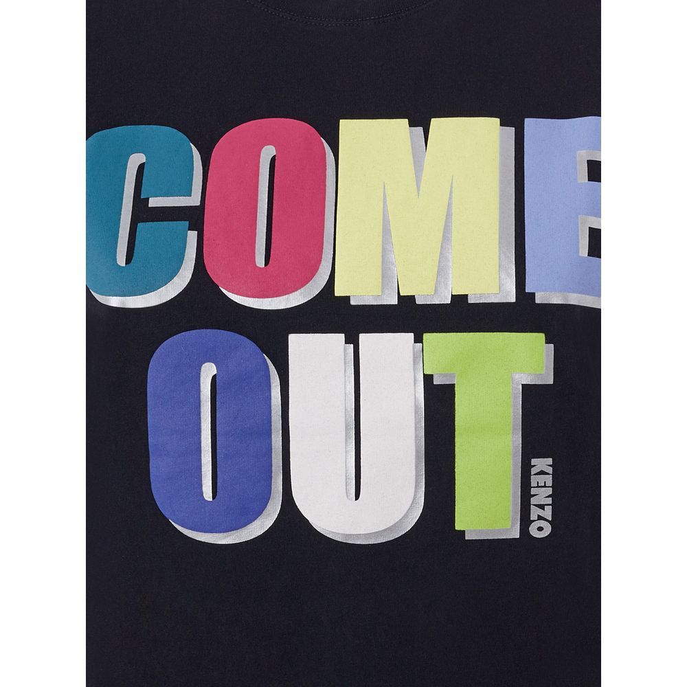 Kenzo Black Cotton T-Shirt