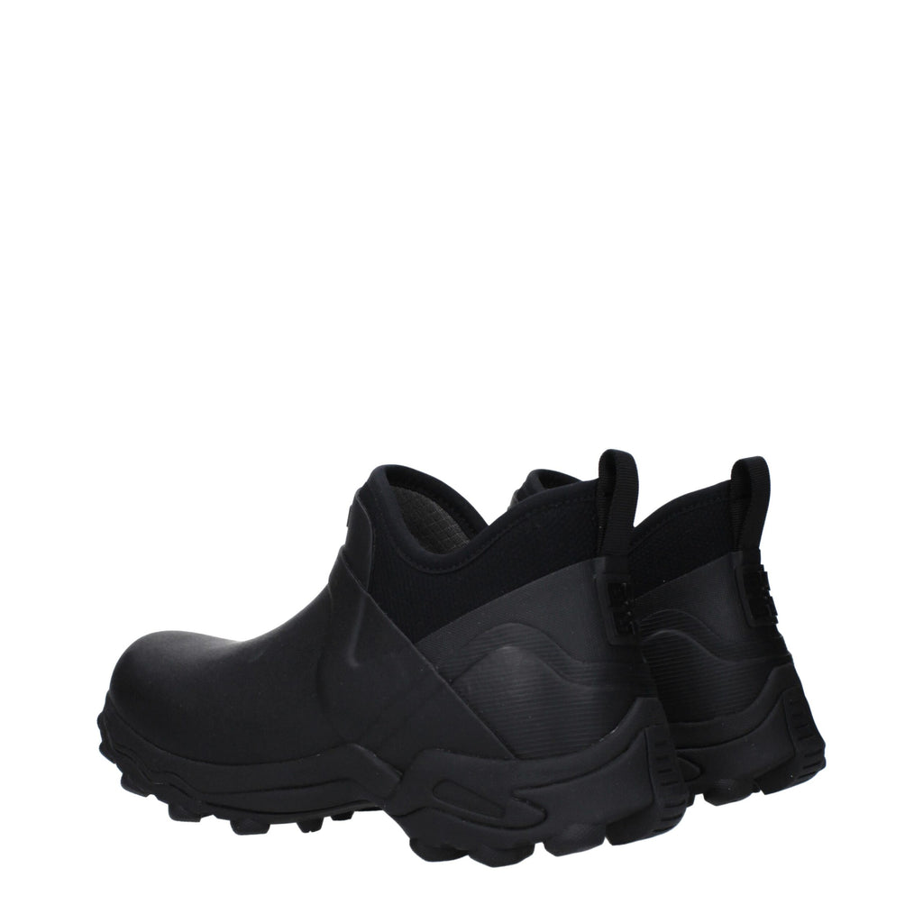 Givenchy Black Cotton Ankle Boots
