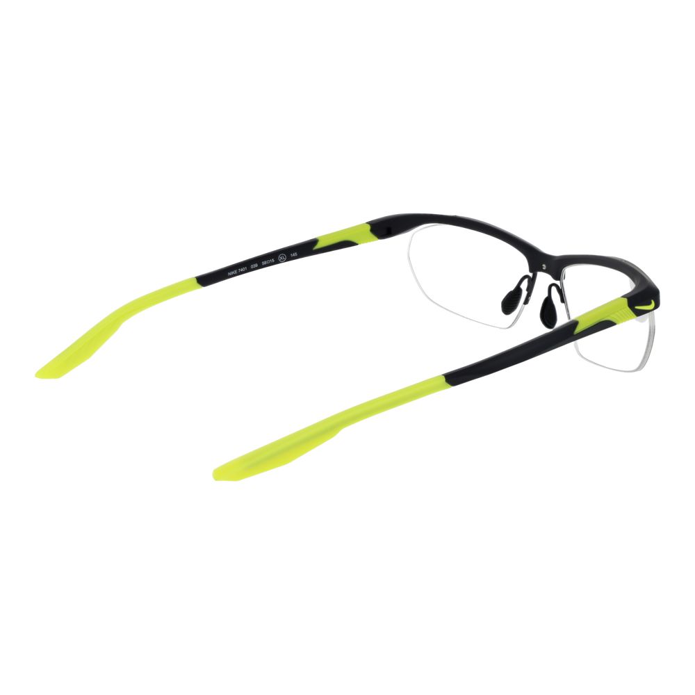 Nike Gray Stainless Steel Glasses (Frames)