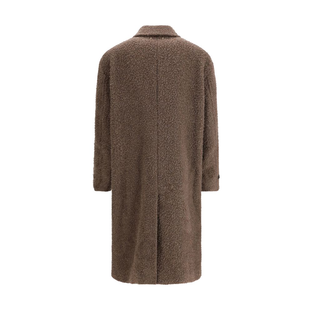 Golden Goose Brown Viscose Coat